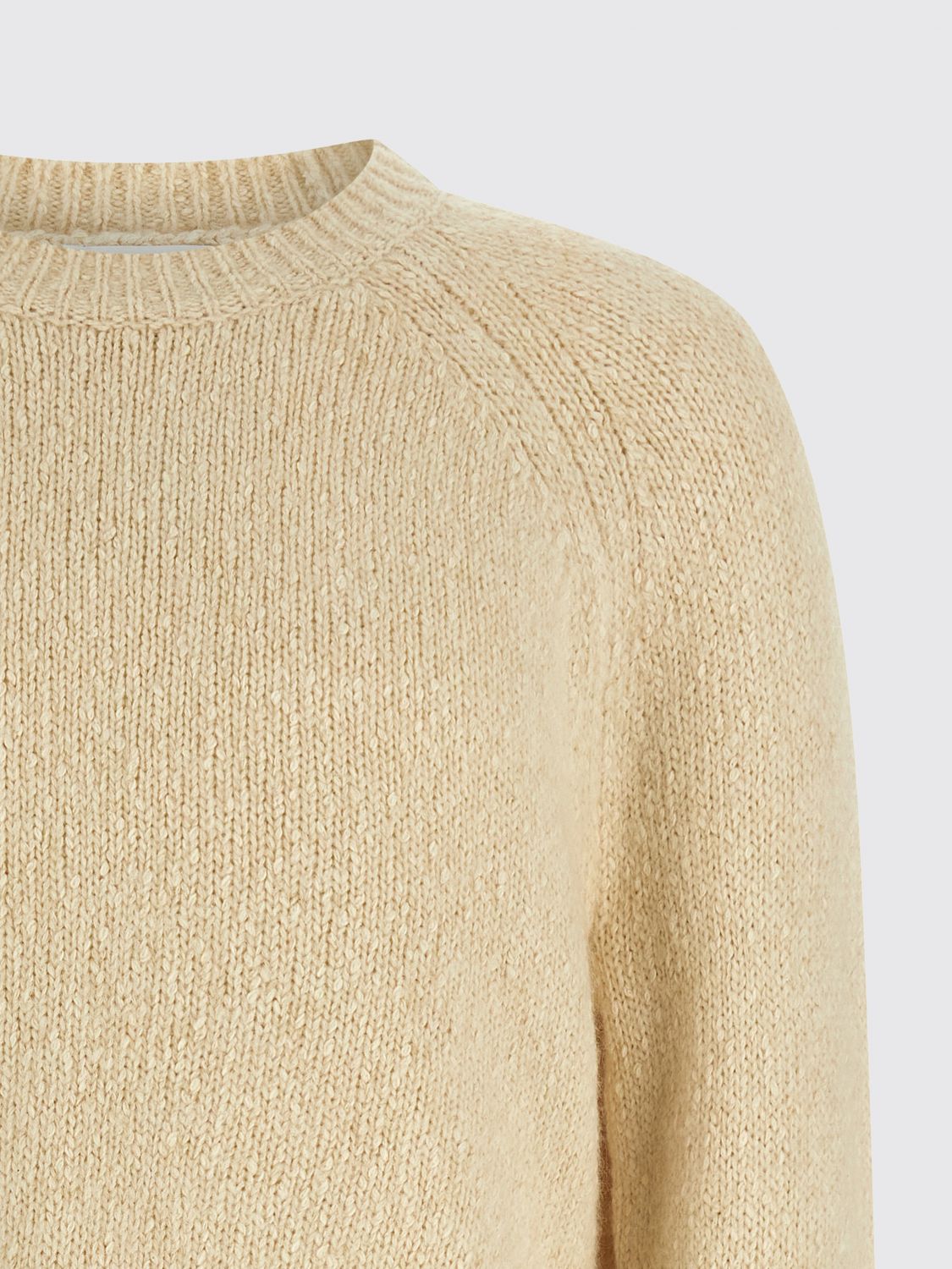 Sweatshirt Men color Beige