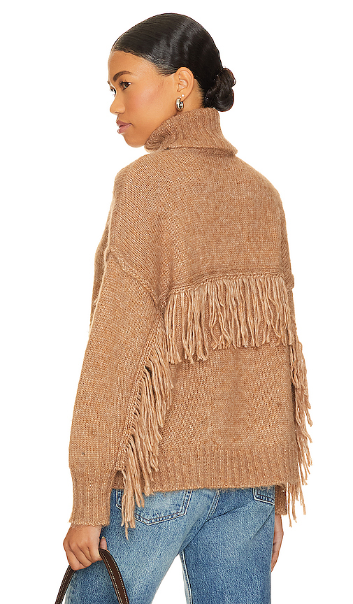 Line & Dot Parker Sweater in Tan. L. Also in