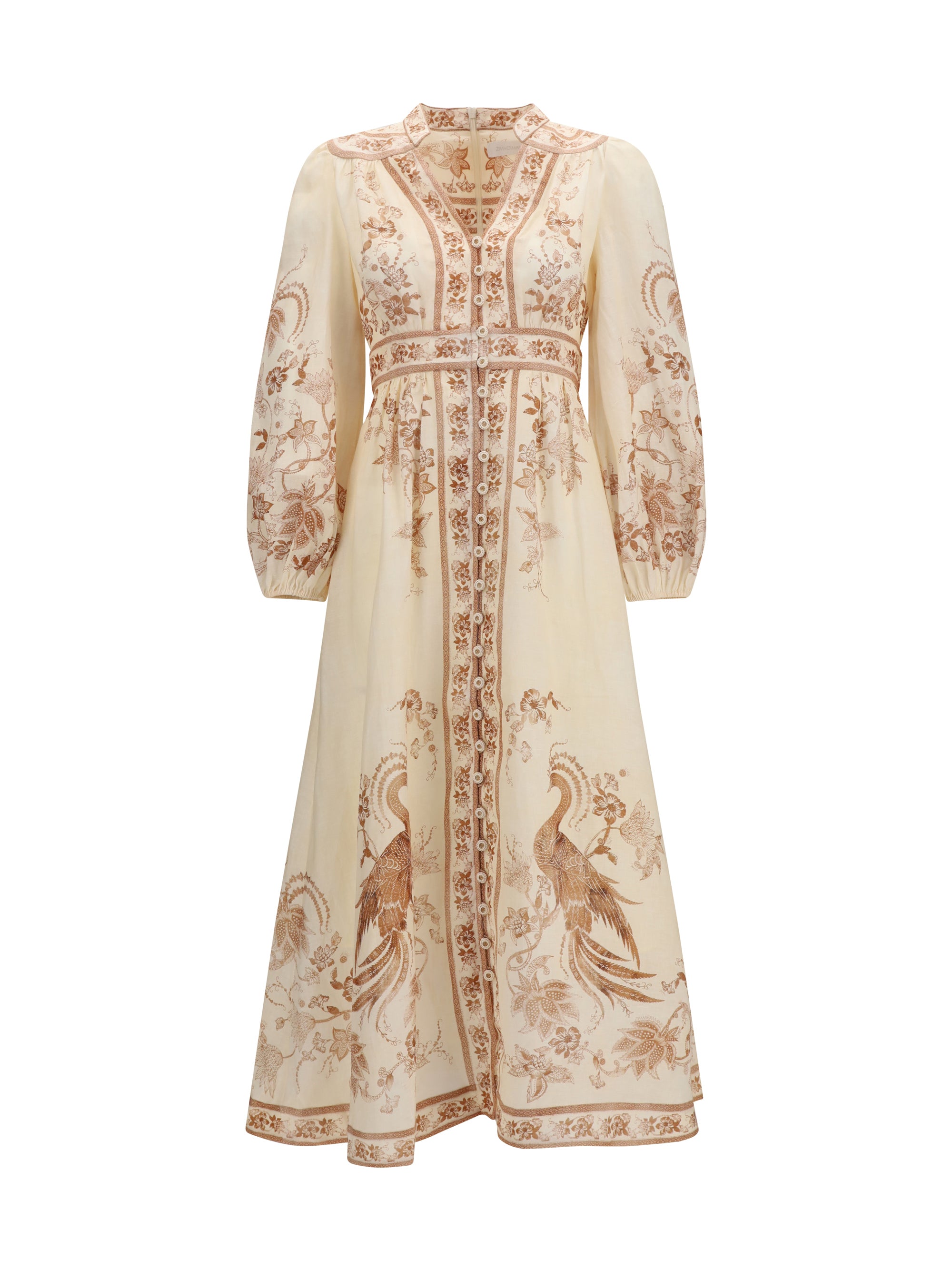 Indra Dress — Beige