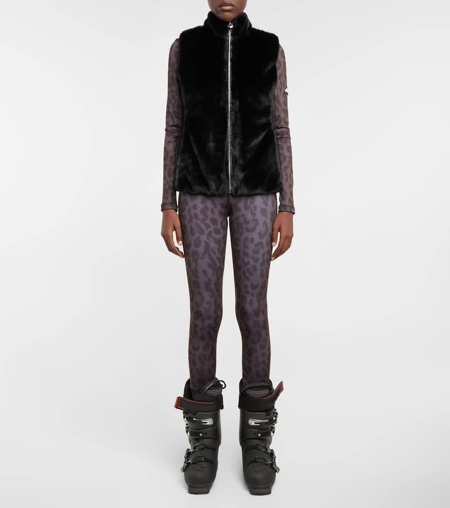 Minou faux fur vest