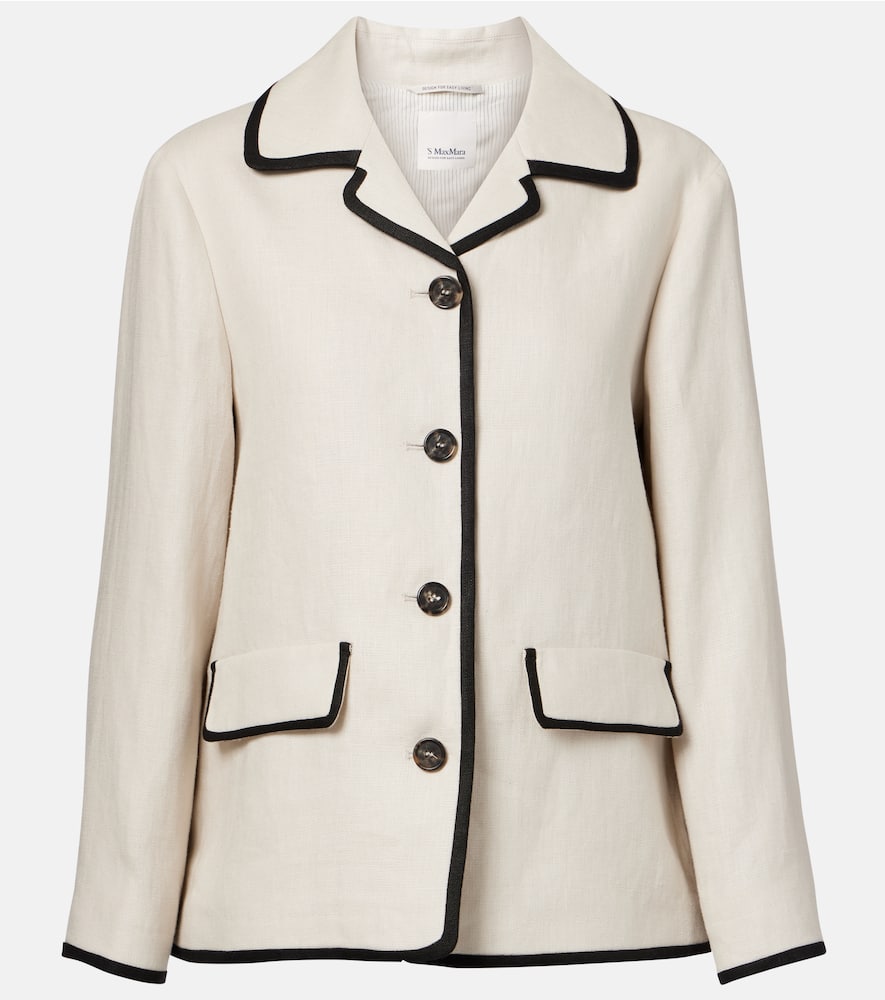 Leslie linen jacket