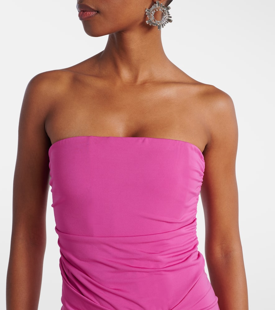 Emma gathered jersey maxi dress