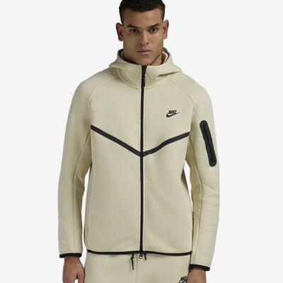 Men's Tech Full-Zip Windrunner Hoodie in cream