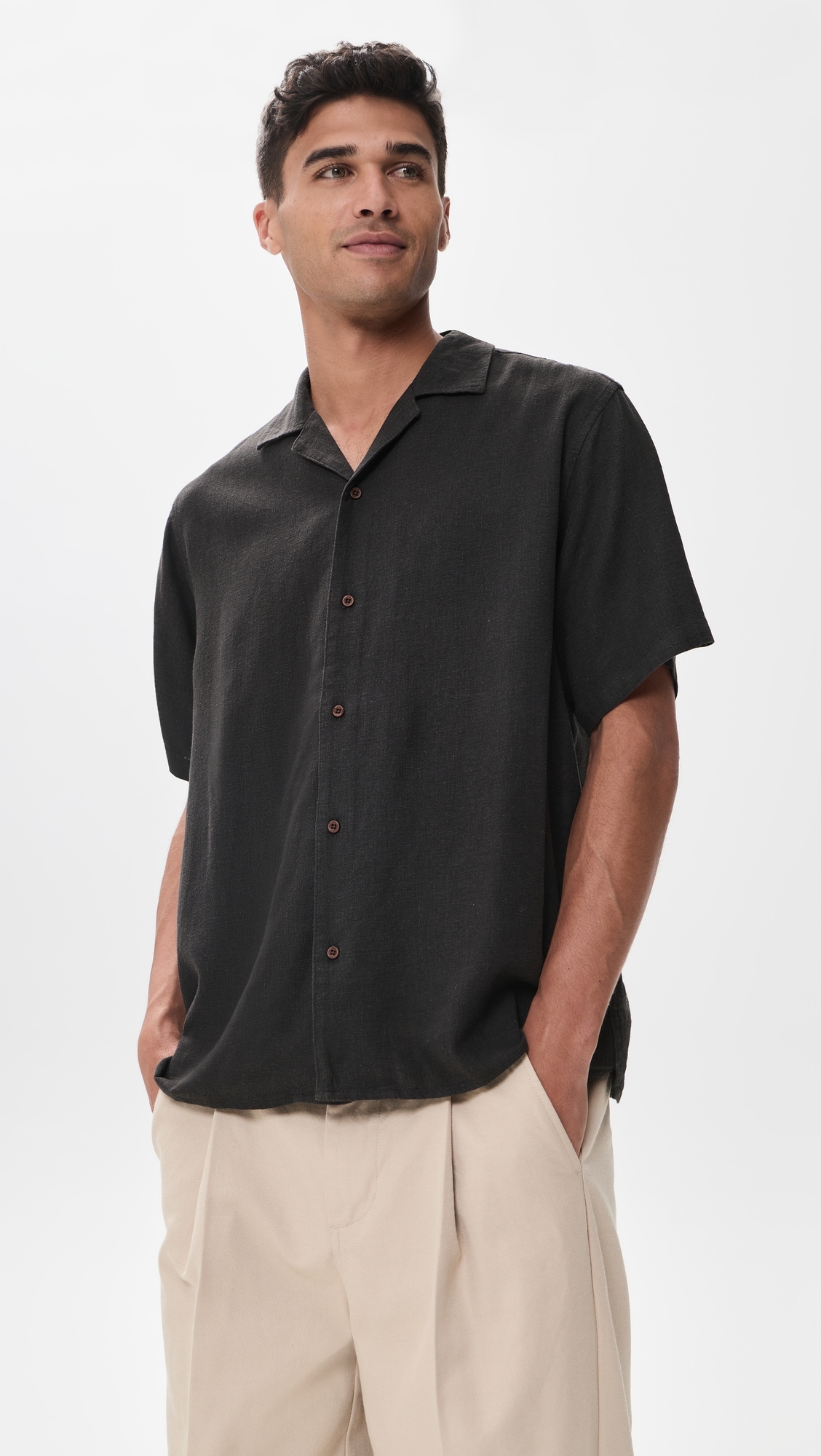 Teller Shirt Black Wash