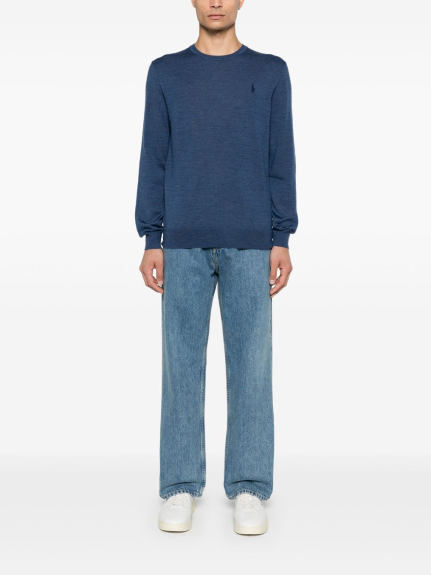 Navy Blue Wool sweater