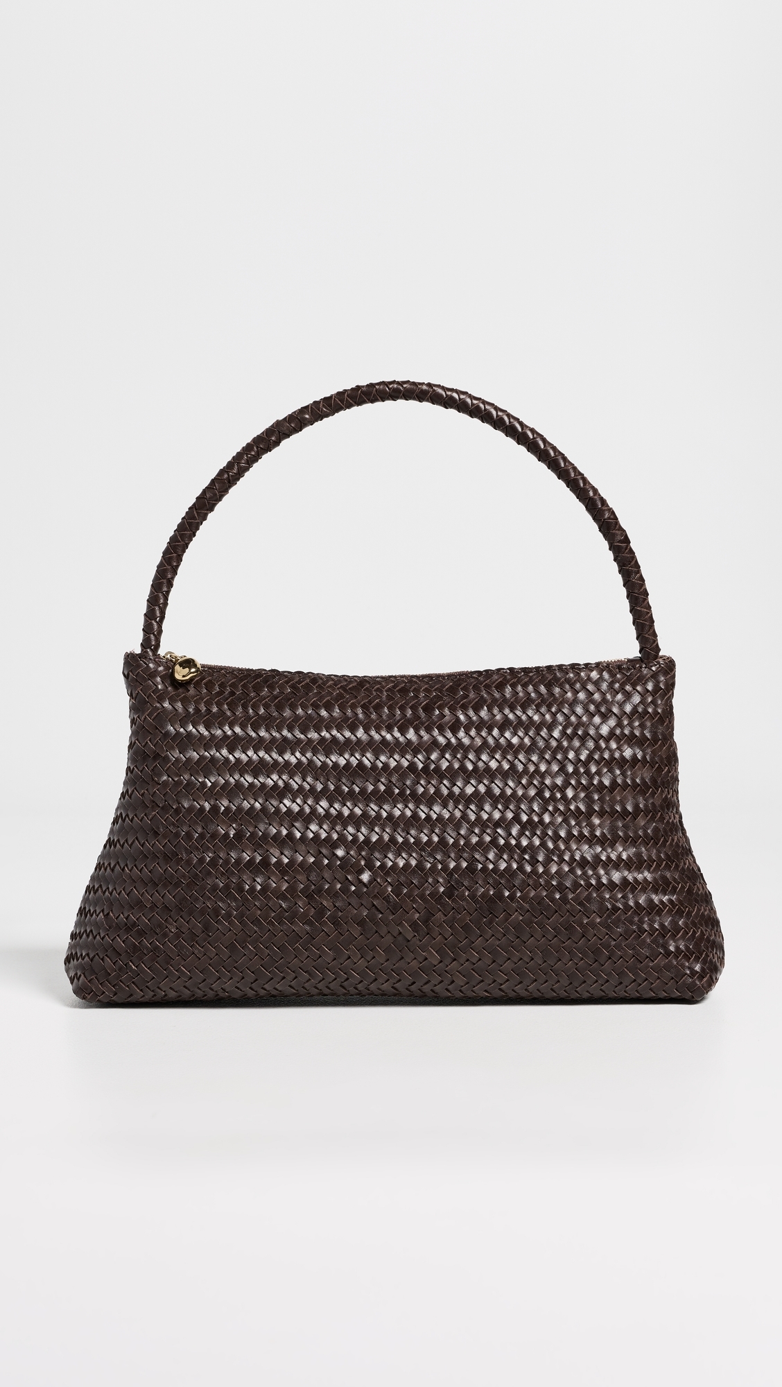 The Signature Woven Collection Shoulder Bag Coffee Bean One Size