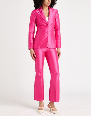 Woman Suit Fuchsia Size 12 Polyester