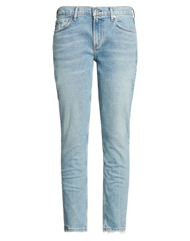 Woman Jeans Blue Size 29 Cotton, Polyurethane