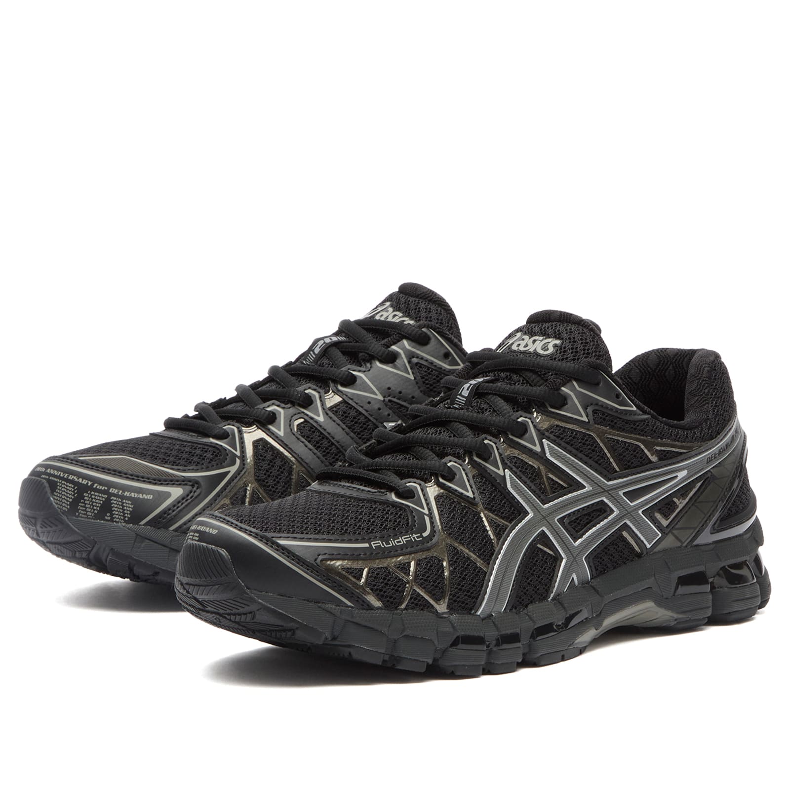 GEL-Kayano 20 Sneakers Black / Clay Grey