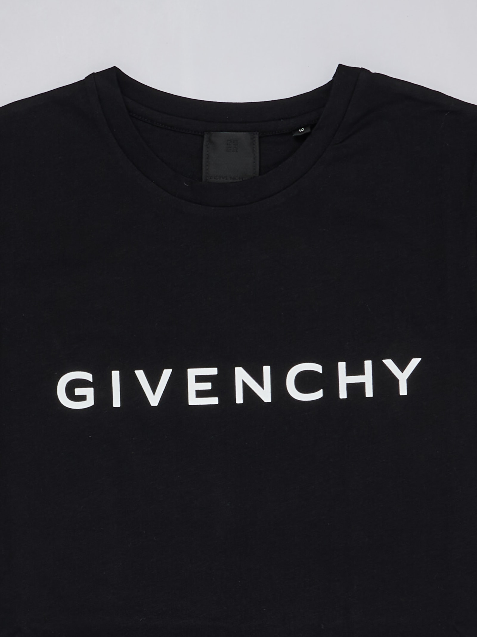4G logo-print T-shirt - Black