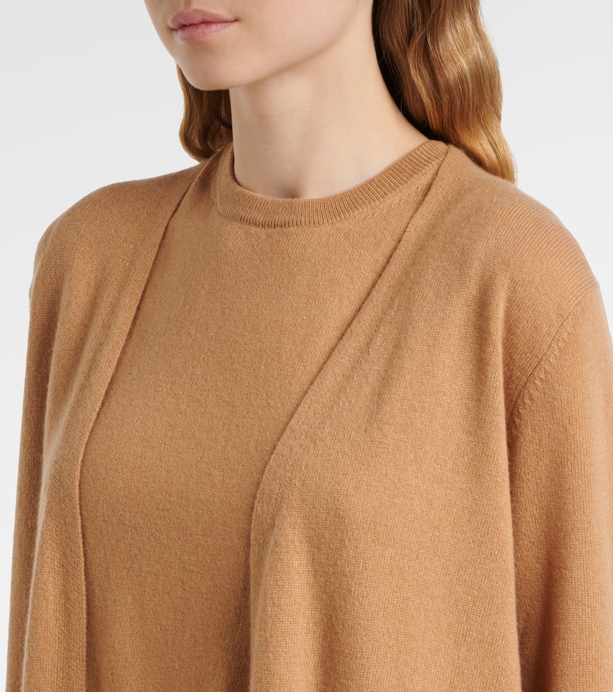 Wool and cashmere cardigan