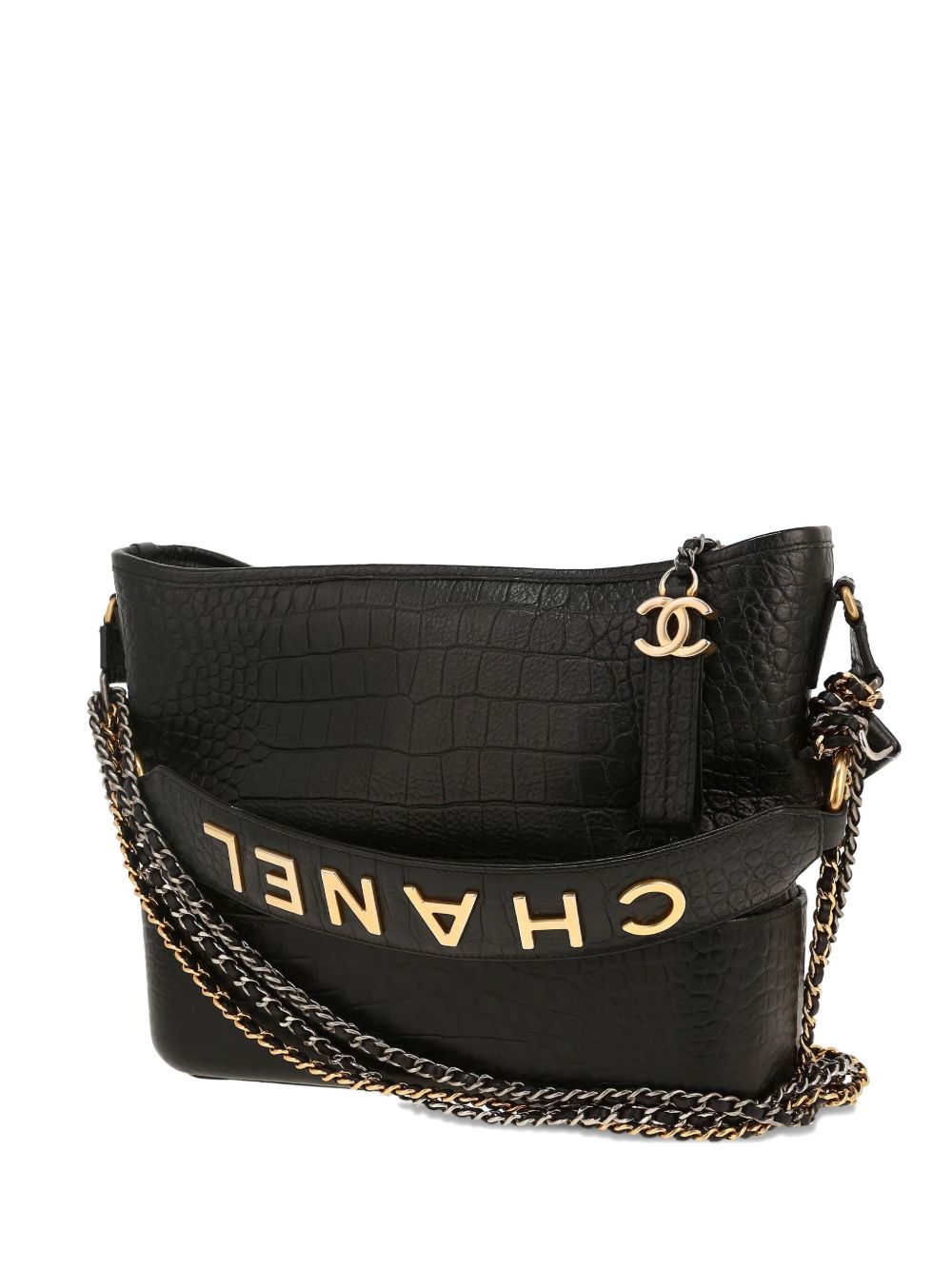 CHANEL Pre-Owned 2019 Gabrielle shoulder bag - Black