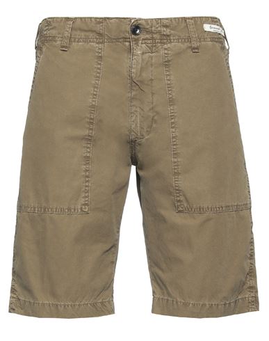 Man Shorts & Bermuda Shorts Military green Size 30 Cotton