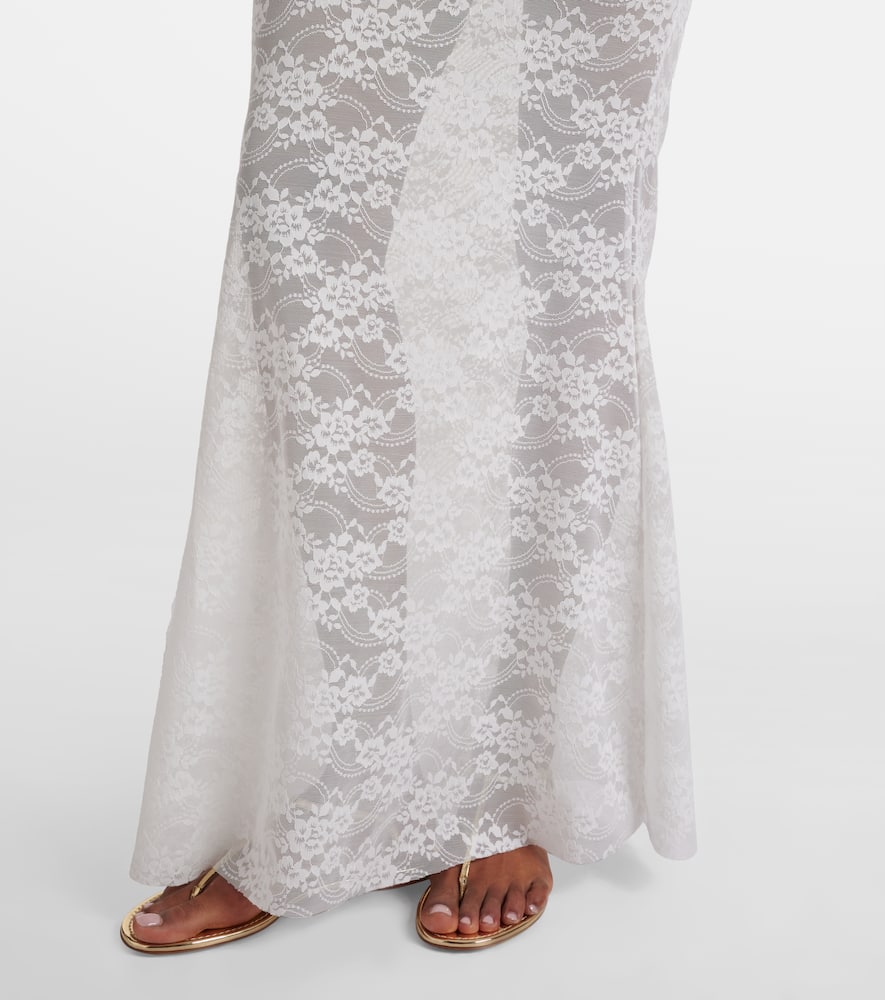 Rona lace maxi skirt