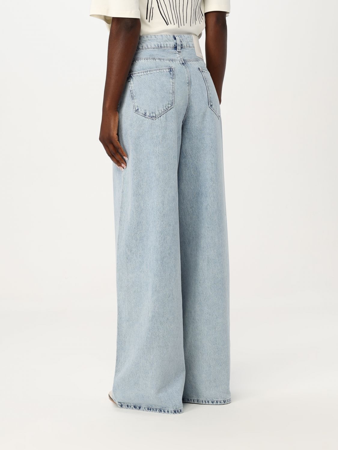 Jeans KARL LAGERFELD Woman color Denim
