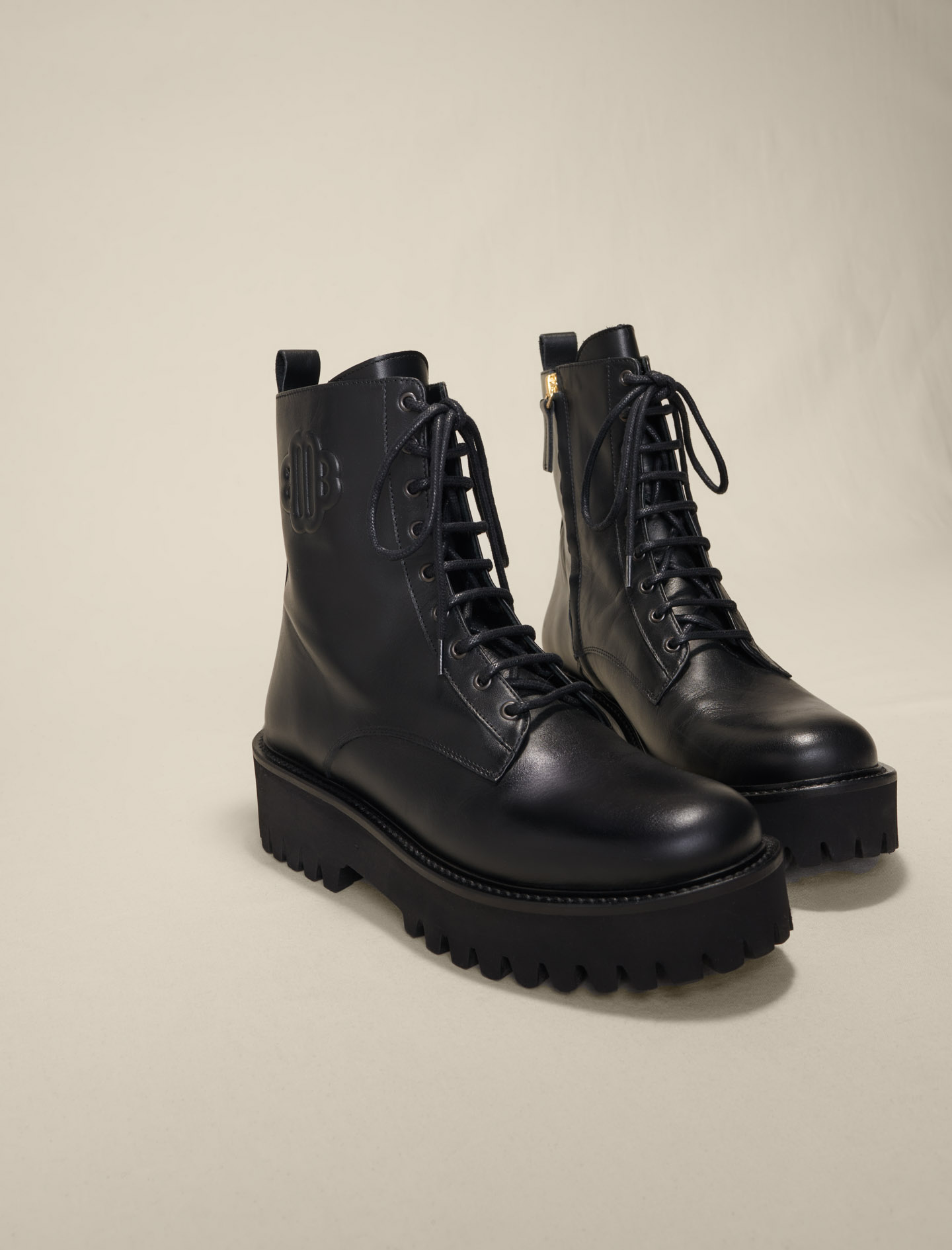 Women's Lace Up Platform Combat Boots
