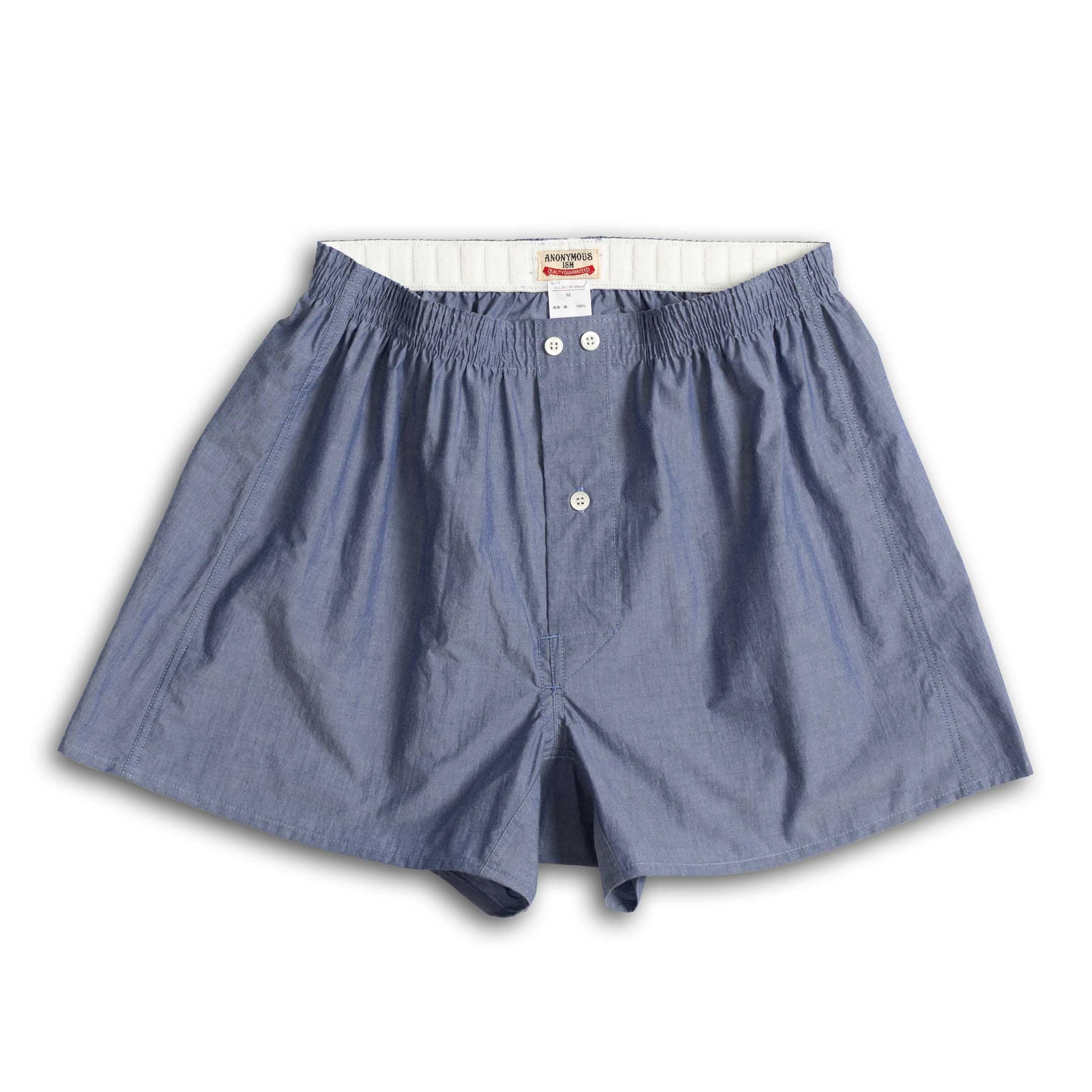 Fine Typewriter Boxer Short Blue
