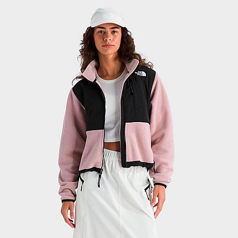 Women's Retro Denali Jacket in Metal Pink/TNF Black