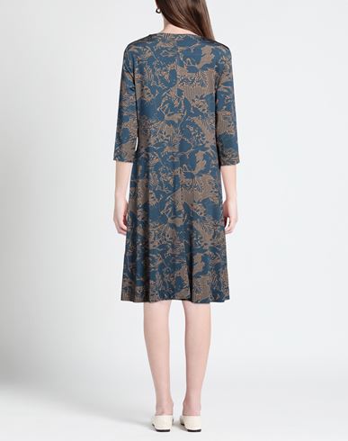 Nenè Woman Midi dress Slate blue Size 8 Viscose, Elastane