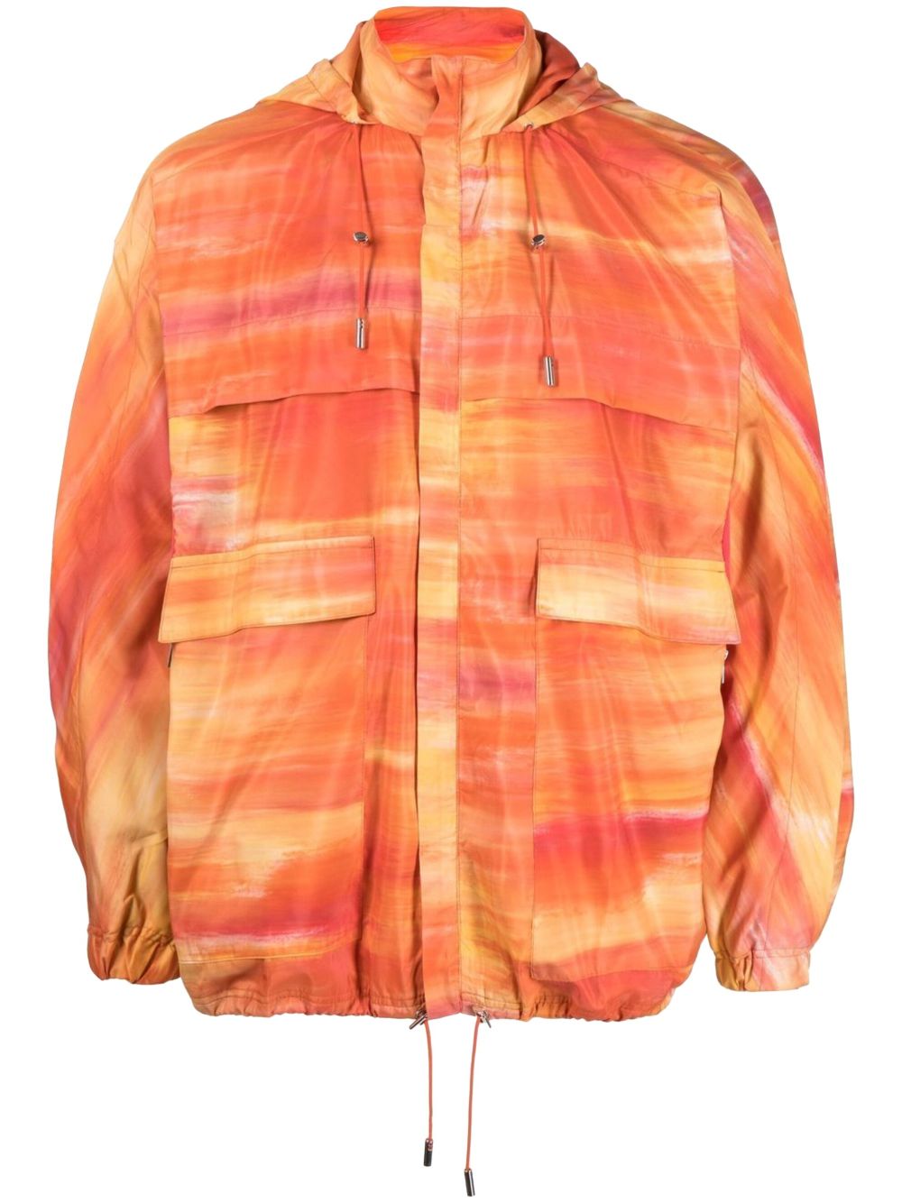 Tie-dye jacket - Orange