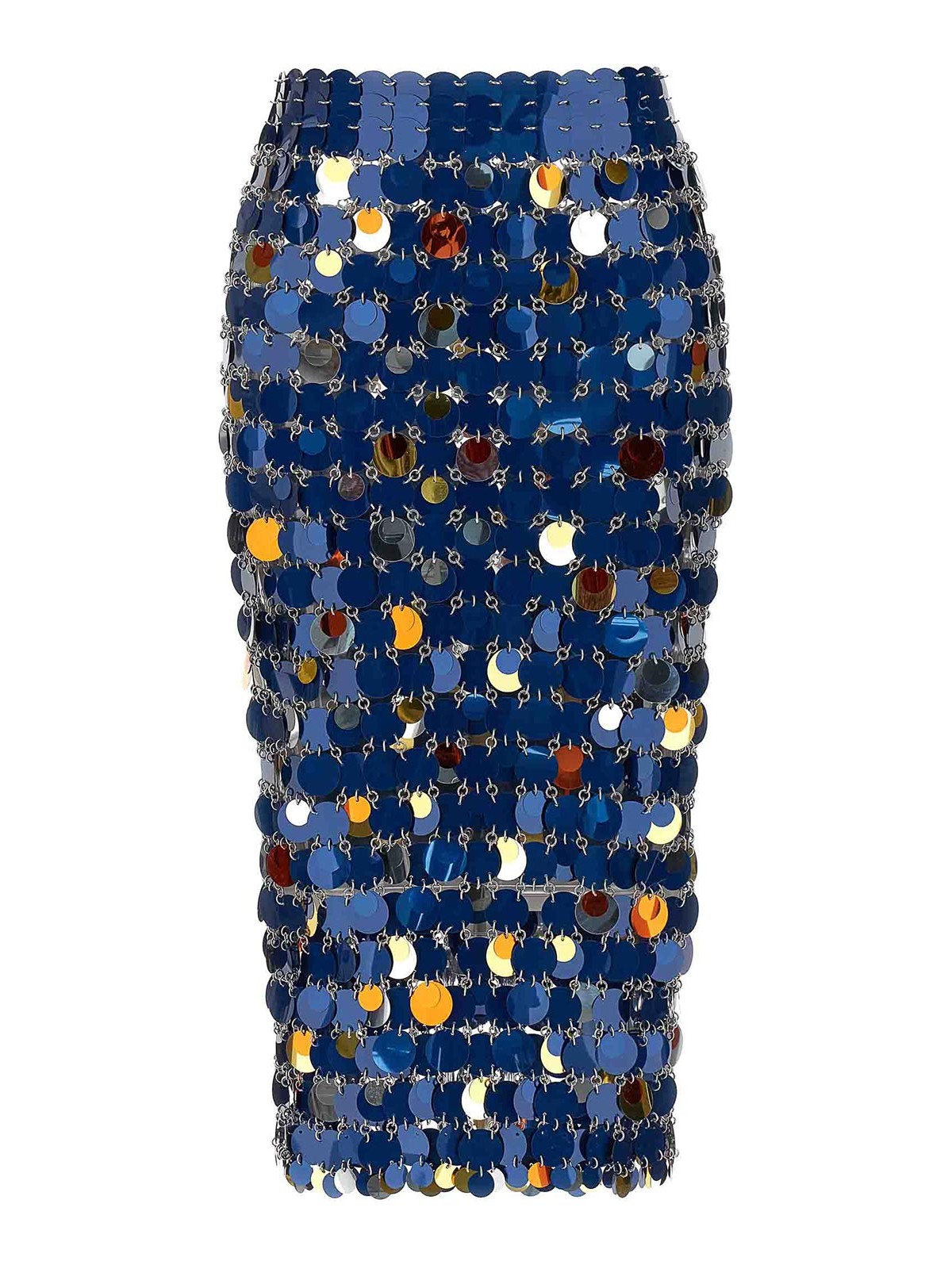 Sequin midi skirt