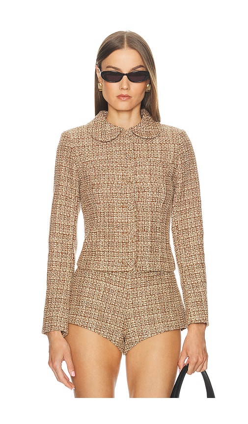 LOBA Daphne Tweed Jacket in Multi. - XS also in L, M, S