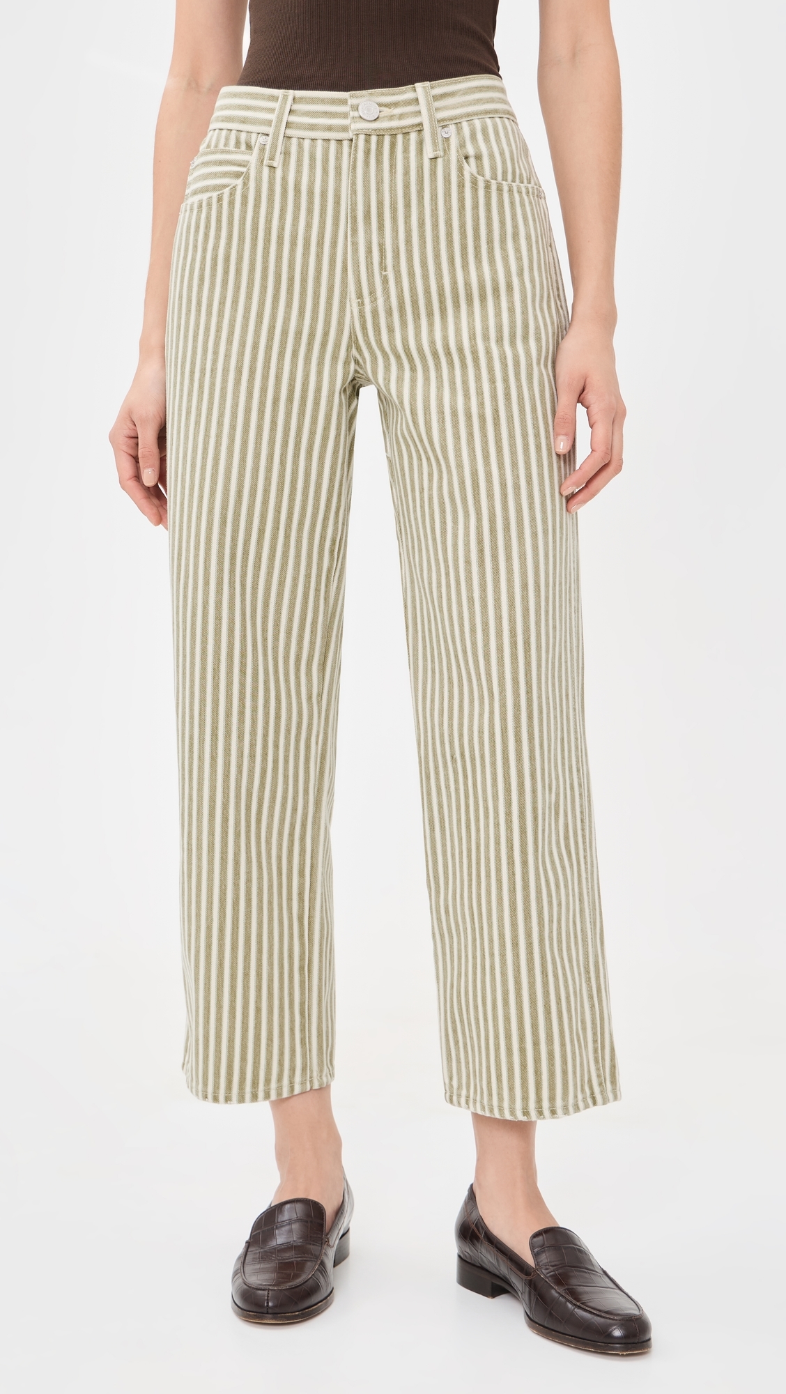 Billie Cropped Jeans Rally Stripe