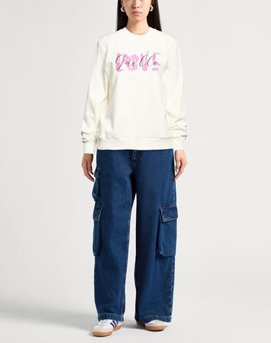 Woman Sweatshirt Off white Size 0 Cotton