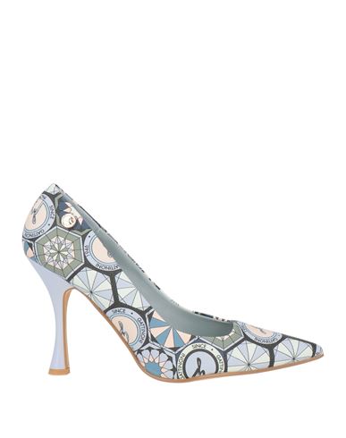 Woman Pumps Sky blue Size 5 Synthetic fibers