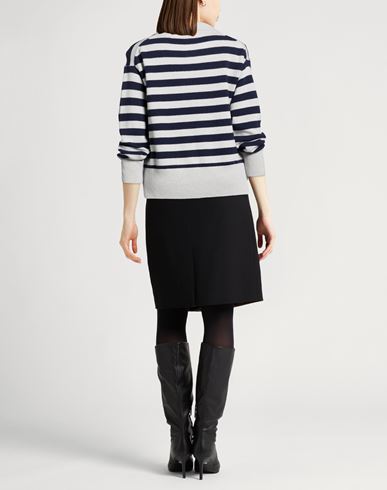Collezione N_01 Woman Sweater Grey Size L Merino Wool, Cashmere