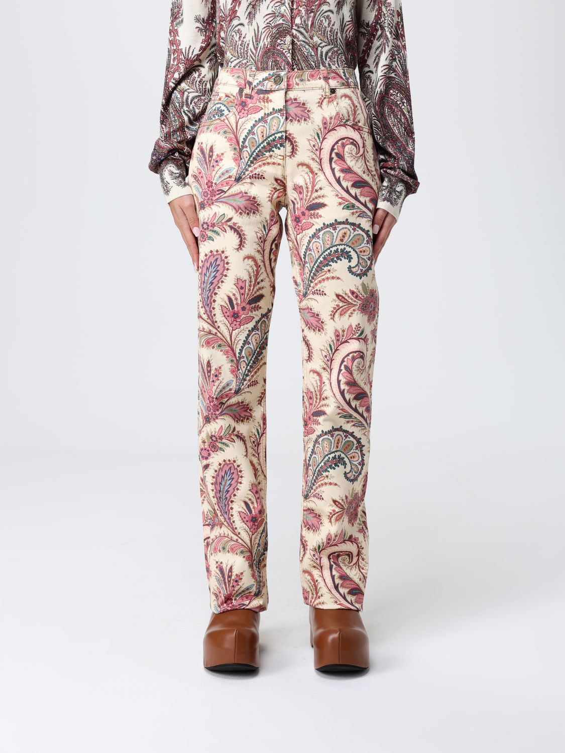 Jeans Woman color Multicolor