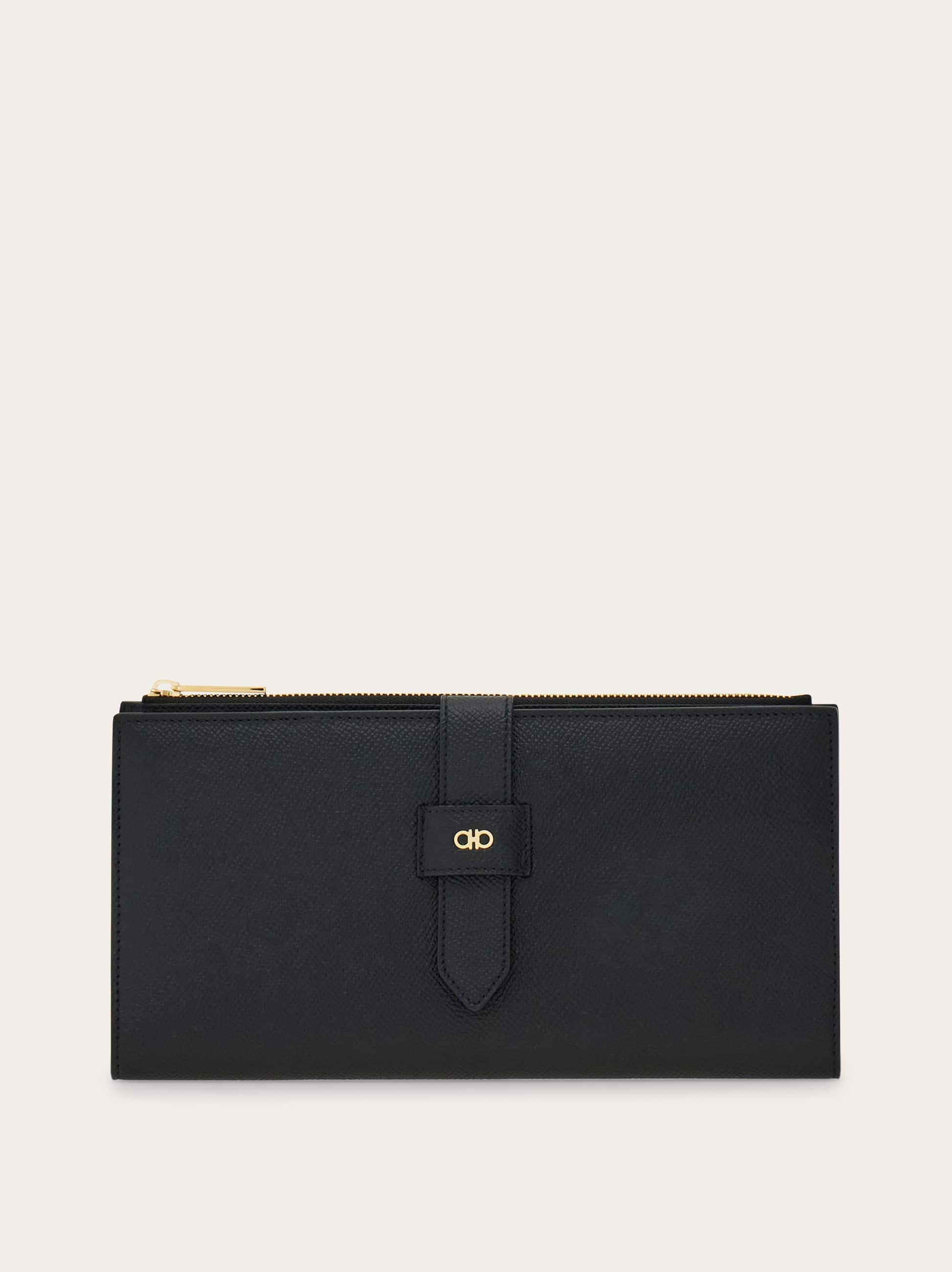 Men Gancini document holder Black