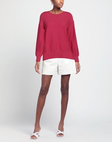 N. o.w. Andrea Rosati Cashmere Woman Sweater Fuchsia Size M Cashmere
