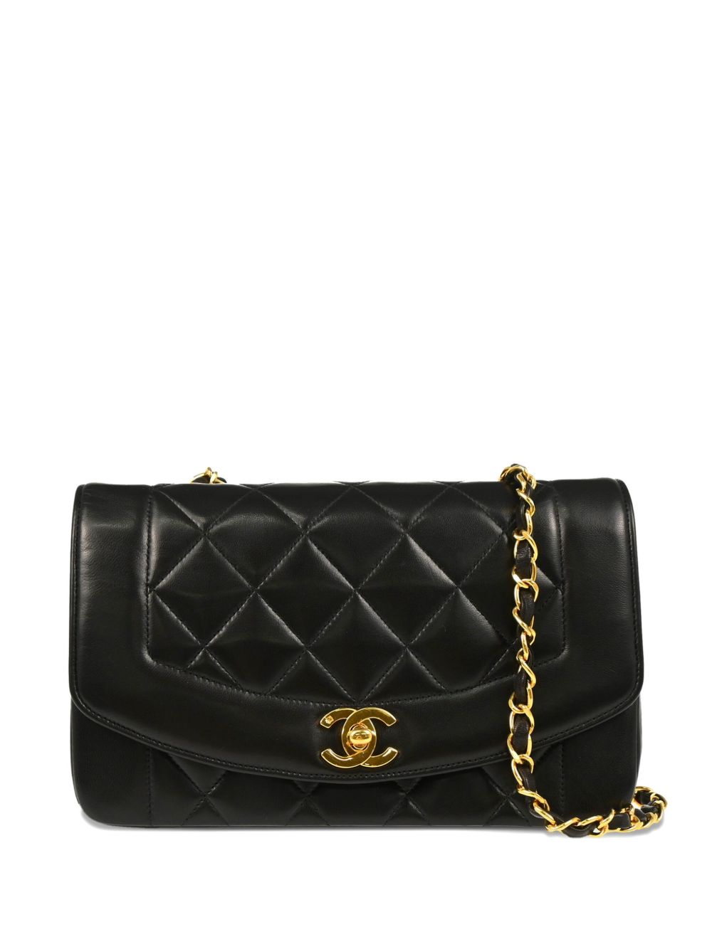 1992 small Diana shoulder bag - Black