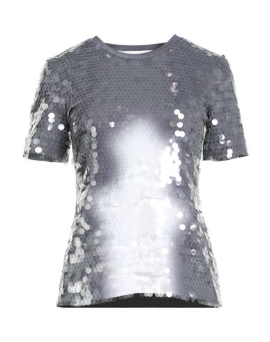 Woman Top Grey Size M Polyamide, Elastane