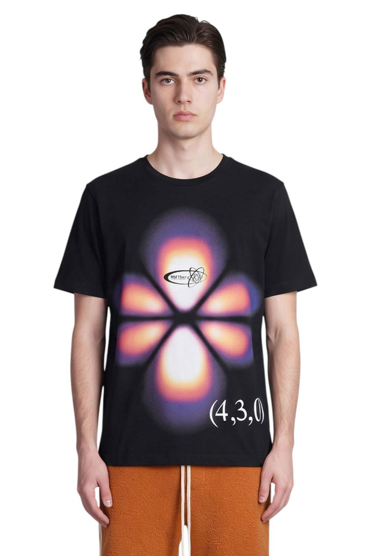 Black Regular Graphic T-Shirt