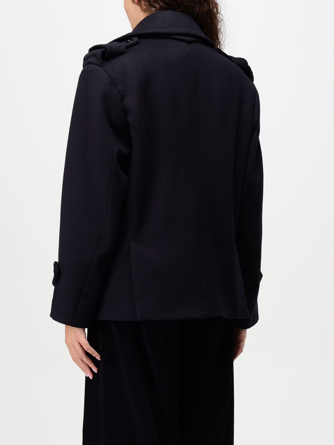 Coat Woman color Blue