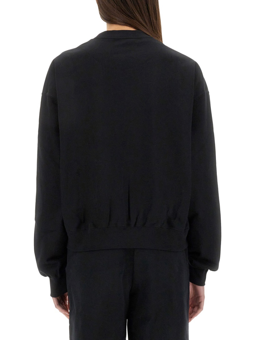 Y-3 - logo crew neck sweatshirt
