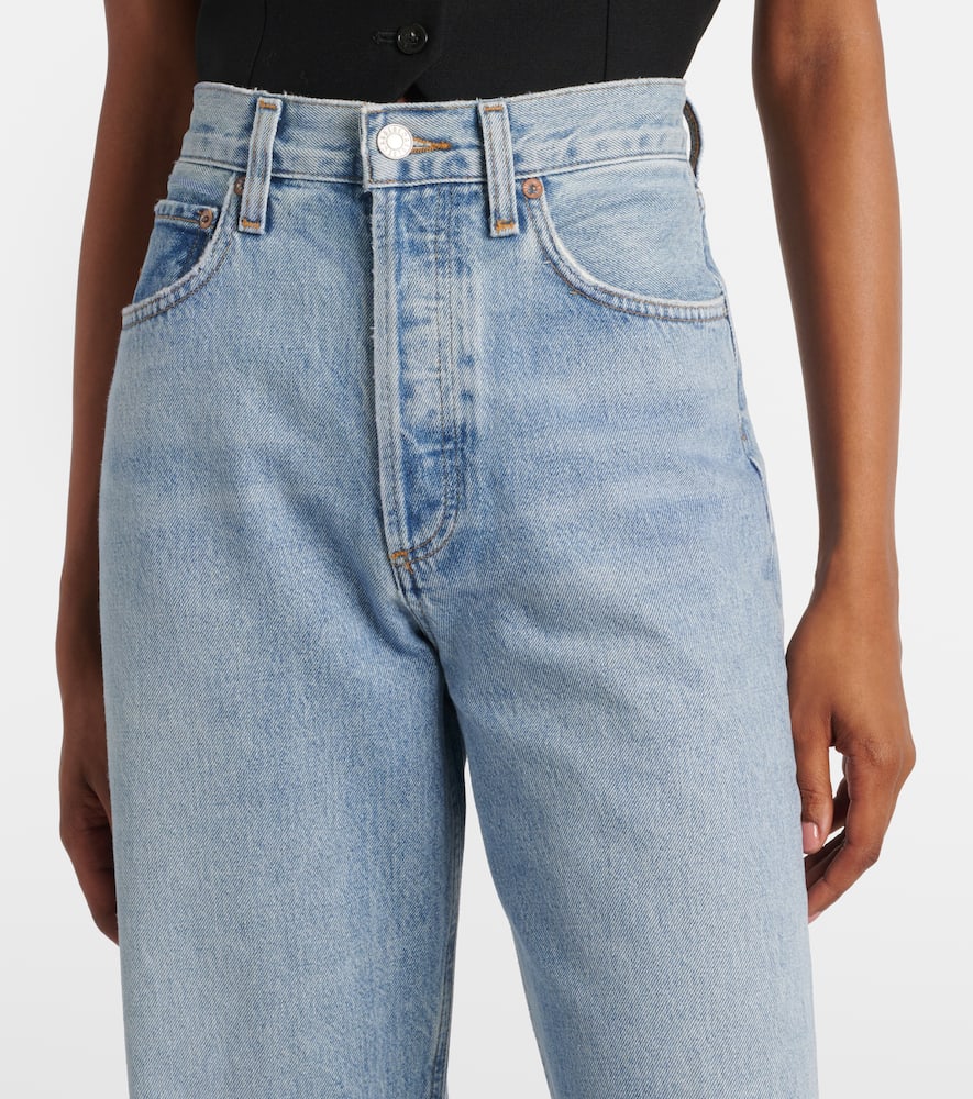 Kelly Jean high-rise straight jeans