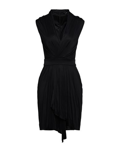 Woman Mini dress Black Size 4 Viscose