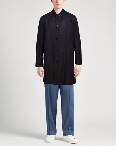 Rain Collection Man Overcoat & Trench Coat Midnight blue Size 42 Cotton