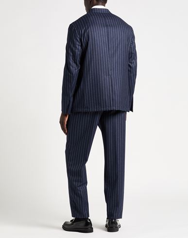 Man Suit Navy Size 44 Virgin Wool