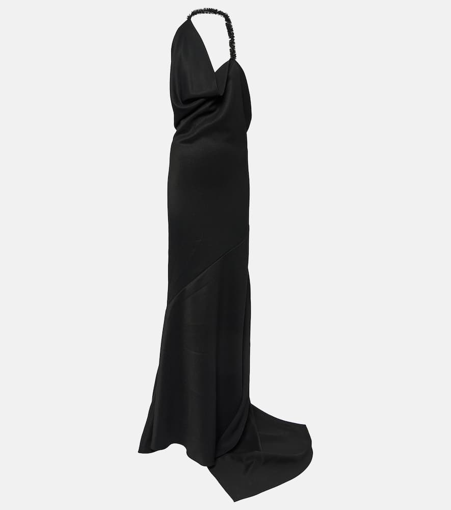 Desires draped embellished gown