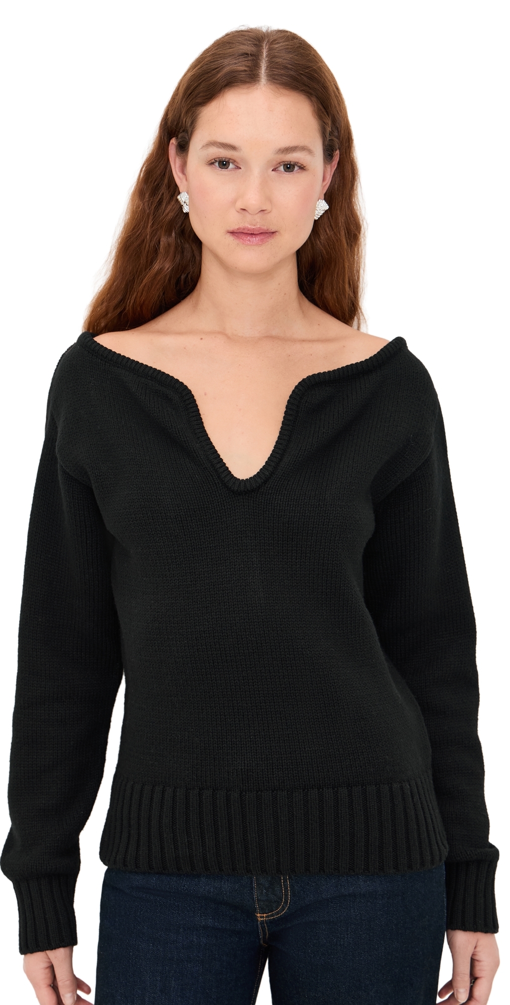 Dominique Knited Sweater Black