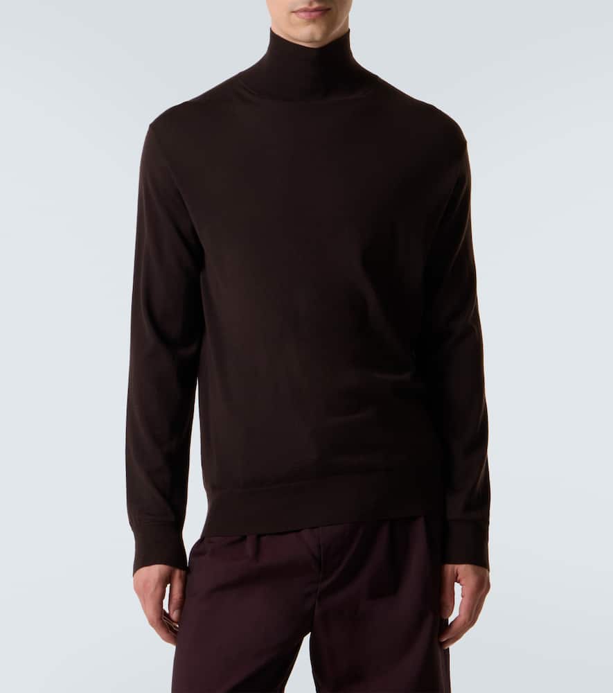 Ash wool turtleneck sweater