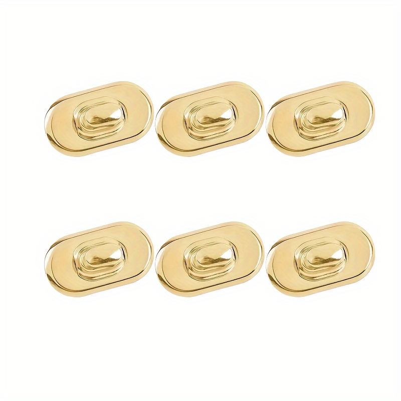 TEMU èces de fermoirs à bouton-poussoir en métal pour la de sacs et de pochettes - Fermoirs métalliques durables à verrouillage de , fermeture