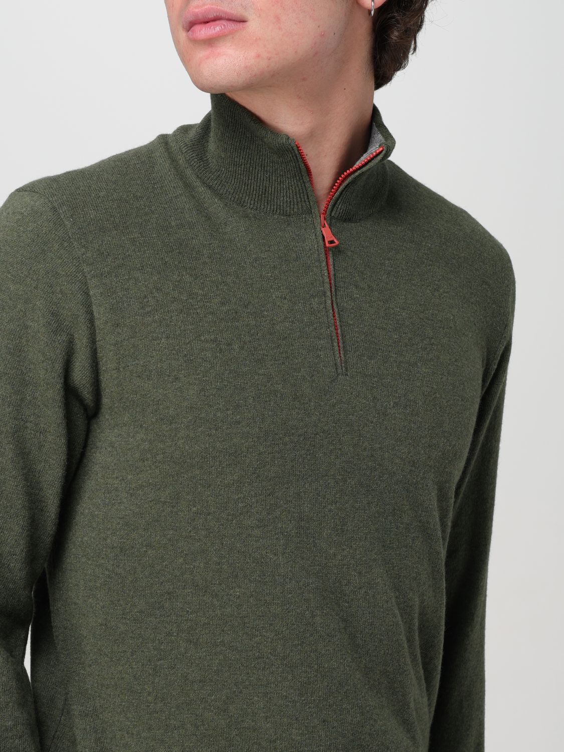 Sweater Men color Green