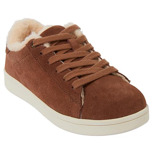 ® Natasha Suede Sneaker w/Rain & Stain Repellent
