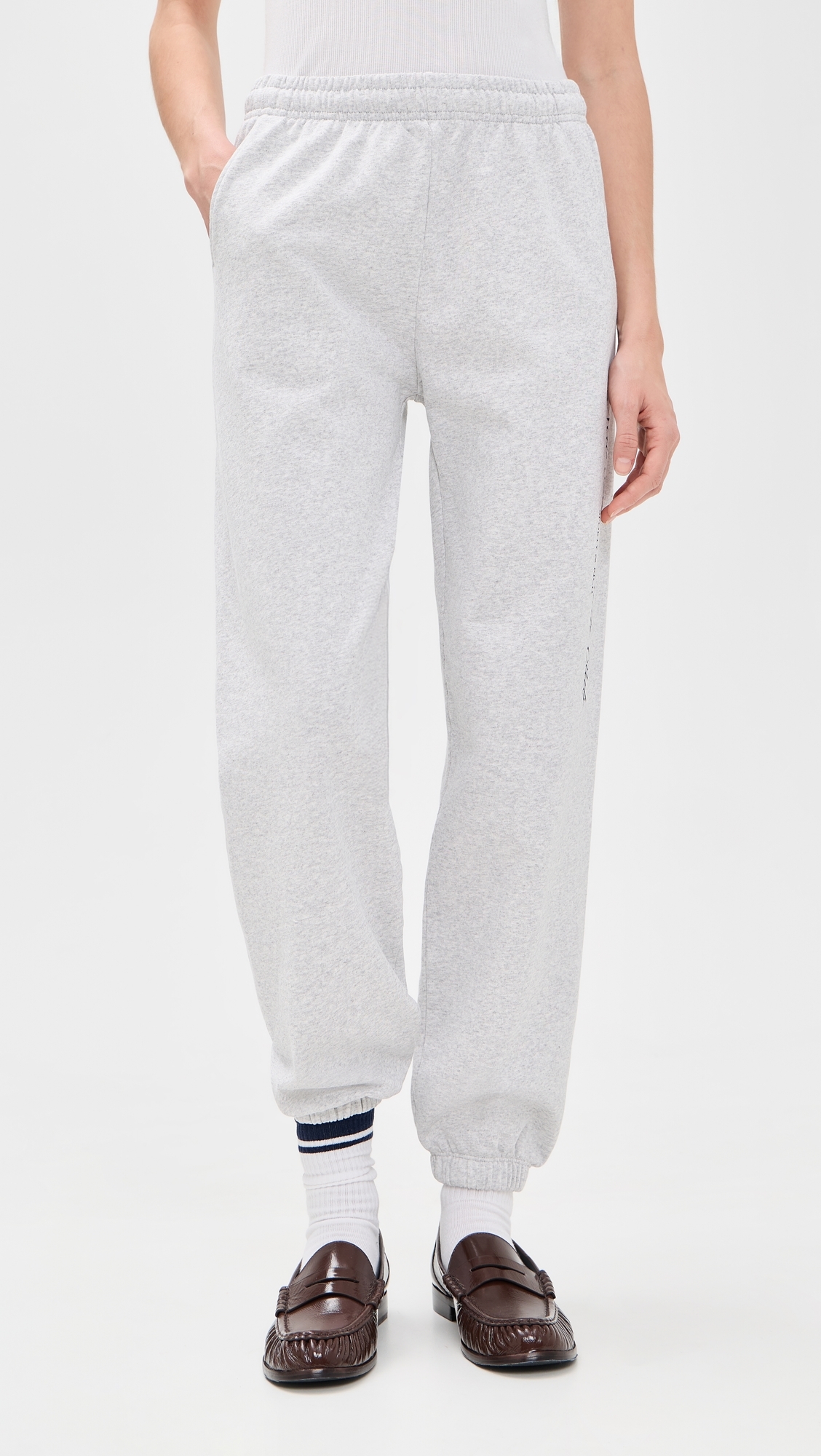 New York Health Club Sweatpants Heather Gray