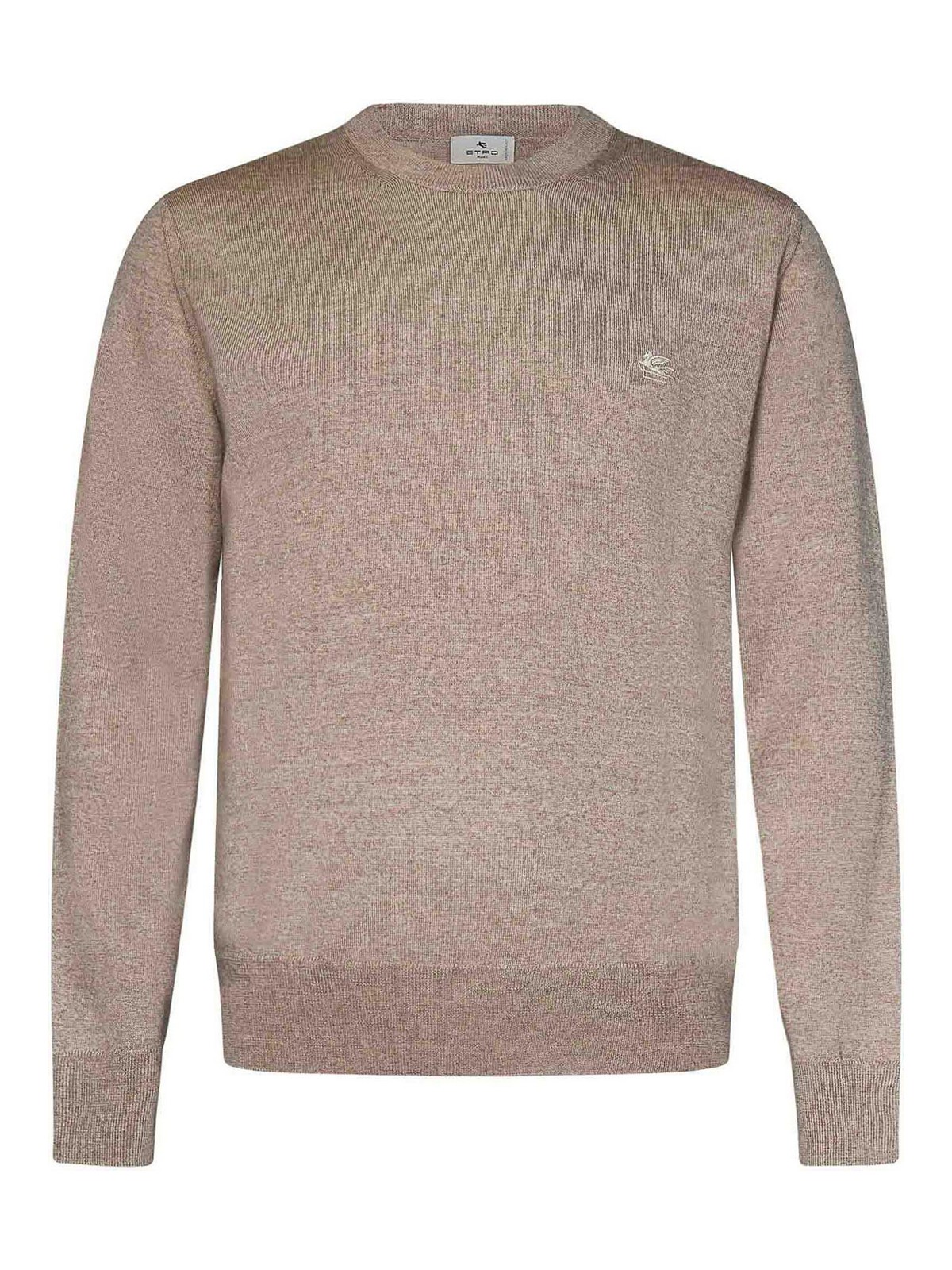 Pegaso Embroidered Crewneck Jumper